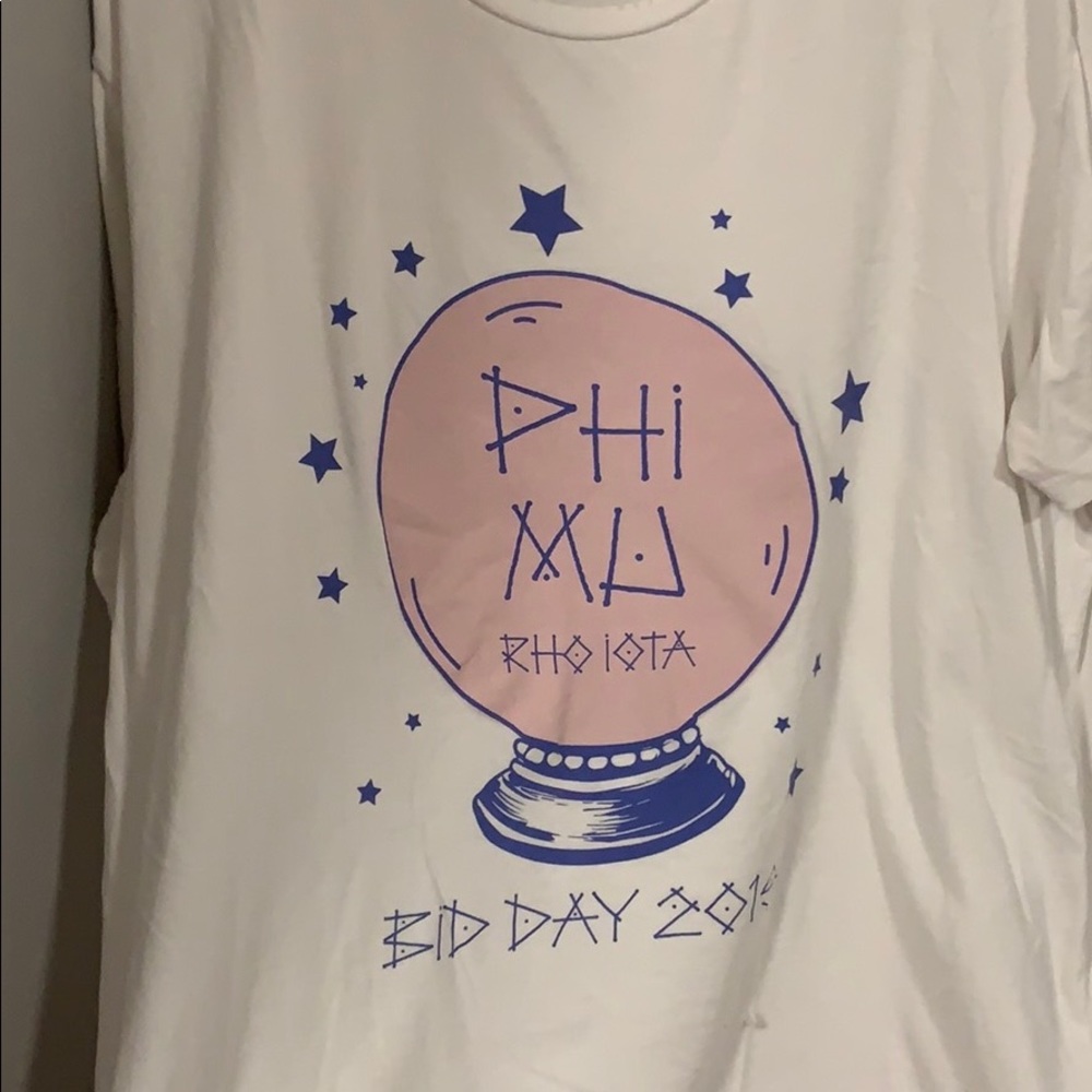 Phi mu bid day shirt